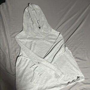 Calvin Klein Gray Hoodie Jacket